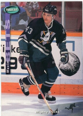 1994-95 Parkhurst Anaheim Ducks Hockey Card #10 Maxim Bets