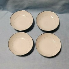 Noritake Whitebrook 4 Fruit dessert sauce Bowls #6441 EUC