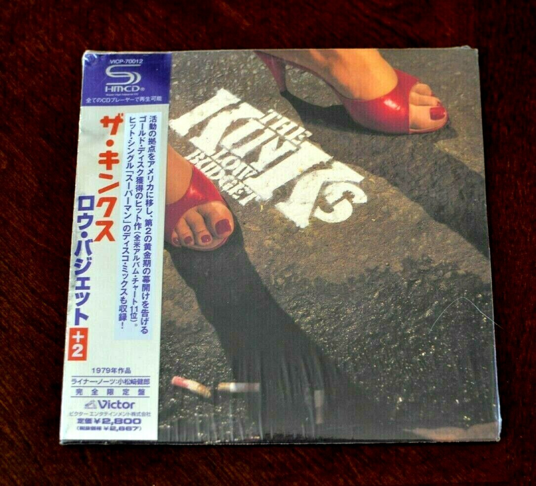 Low Budget Shm Giappone Importazione The Kinks (CD, 2008) Nuovo