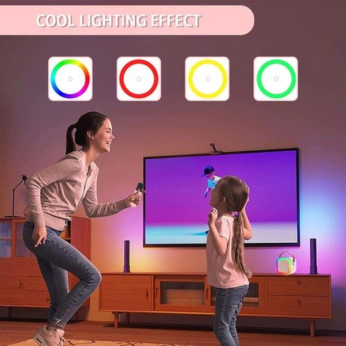 Kids Mini Karaoke Machine, Portable Karaoke Speaker With 2 Wireless Microphones - Picture 10 of 21