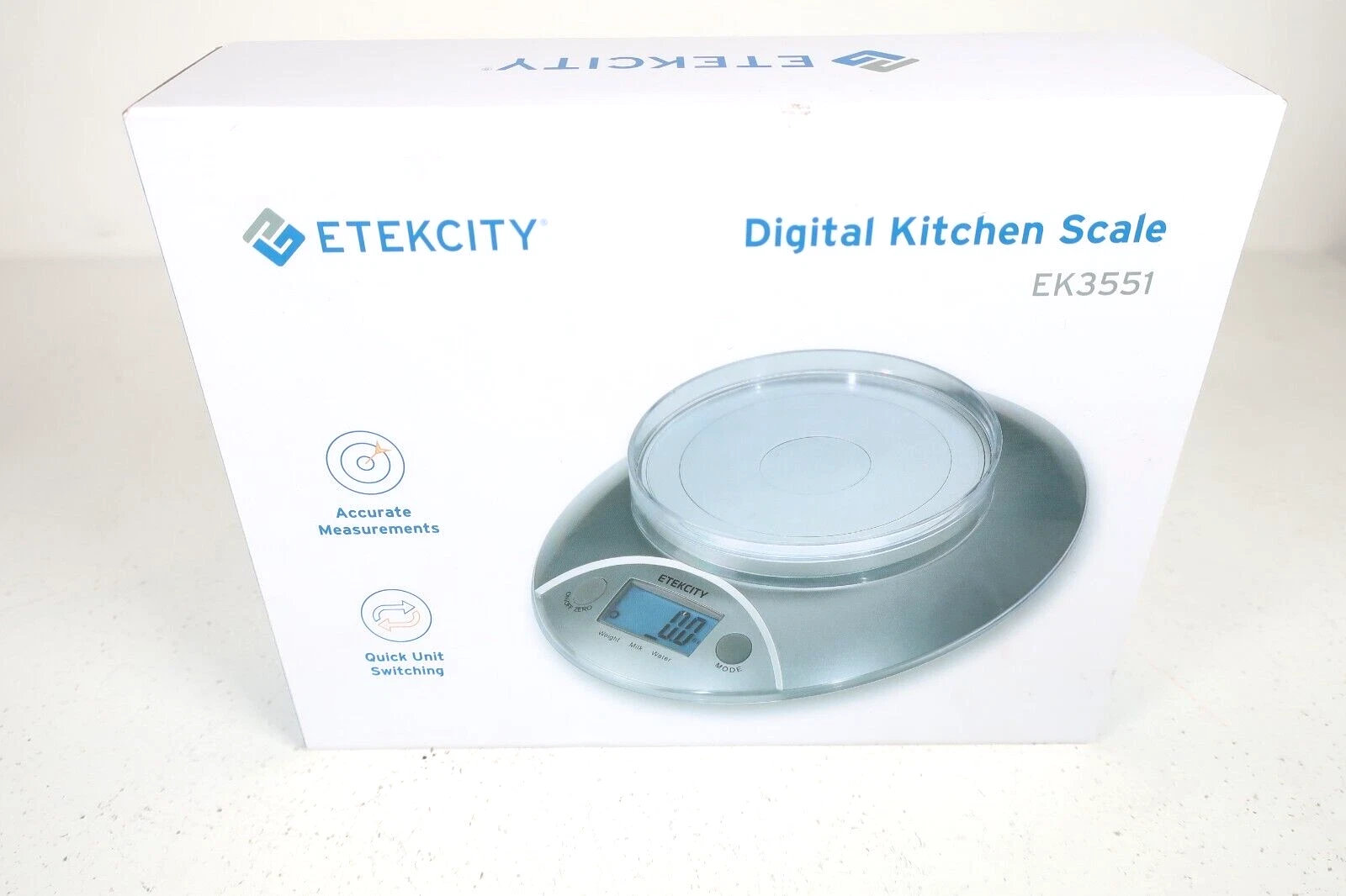 Etekcity Food Kitchen Bowl Scale, Digital Ounces and Grams for Cooking