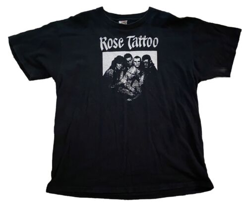 ROSE TATTOO vernarbt für das Leben Bild Shirt farbig Kugeln Sharpies Buster braun - Bild 1 von 1