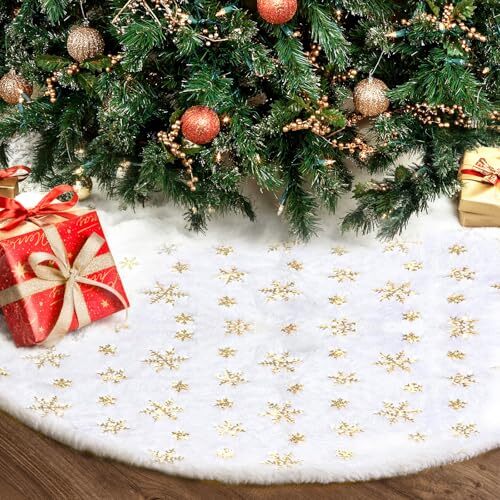 Christmas Tree Skirt 36 Inch, Holiday Part Decorations for Christmas Tree, - Picture 1 of 7