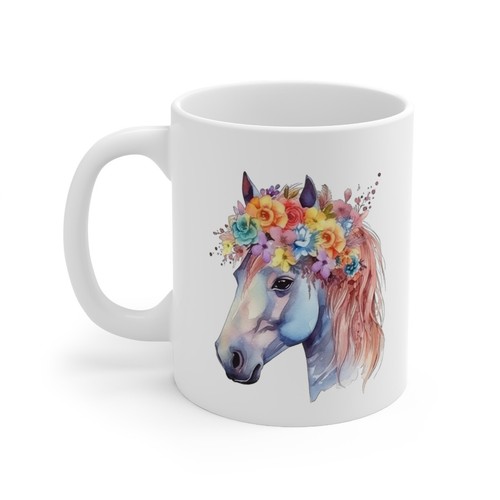 Taza de caballo personalizada para ella, taza de café animal, regalo para amantes de los caballos, vaquera - Imagen 4 de 10