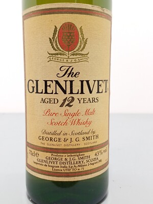 Whisky The Glenlivet 12 years anni 80 bott.. 70 cl | eBay