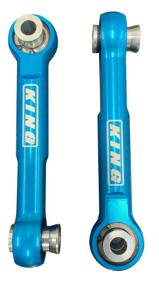 キング King Shocks 21047‑104 Rear Sway Bar Link Kit for 22-25 Toyota