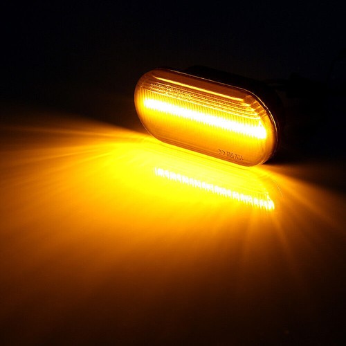 Dynamic Fender Marker LED Turn Signal Indicator Blinker Light For VW Vento - Picture 12 of 13