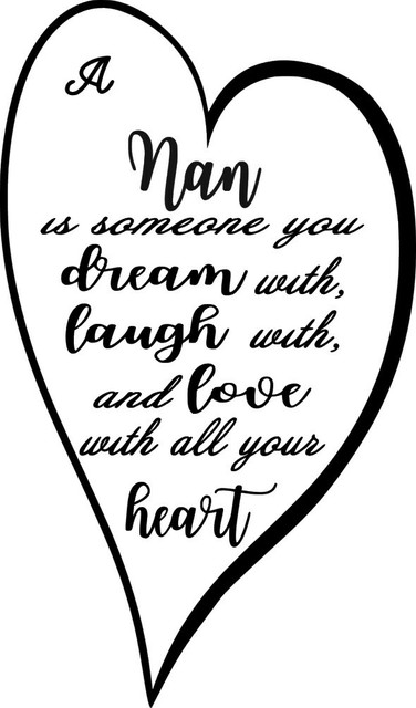 A Nan is Wine Bottle Decal / Sticker (bottle not included) A Nan is Wine Bottle Decal / Sticker (bottle not included)