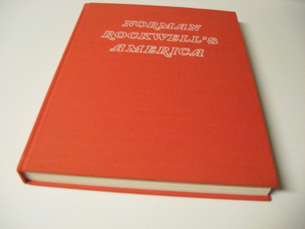 VINTAGE BOOK - HC -NORMAN ROCKWELL'S AMERICA BY CHRISTOPHER