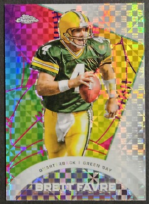 2024 Topps Composite Chrome All-Etch X-fractor #CAE-6 Brett Favre Packers HOF