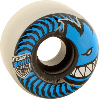 Spitfire 80hd Charger Conical 54mm Clear/Blue Skateboard