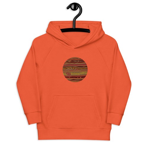 jupiter embroidery | boy's youth eco hoodie - Picture 13 of 23