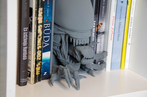 Alien Bookend, Book Nook, Xenomorph, H.R. Giger, Alien Movie, Sci-Fi Decor - Picture 12 of 12