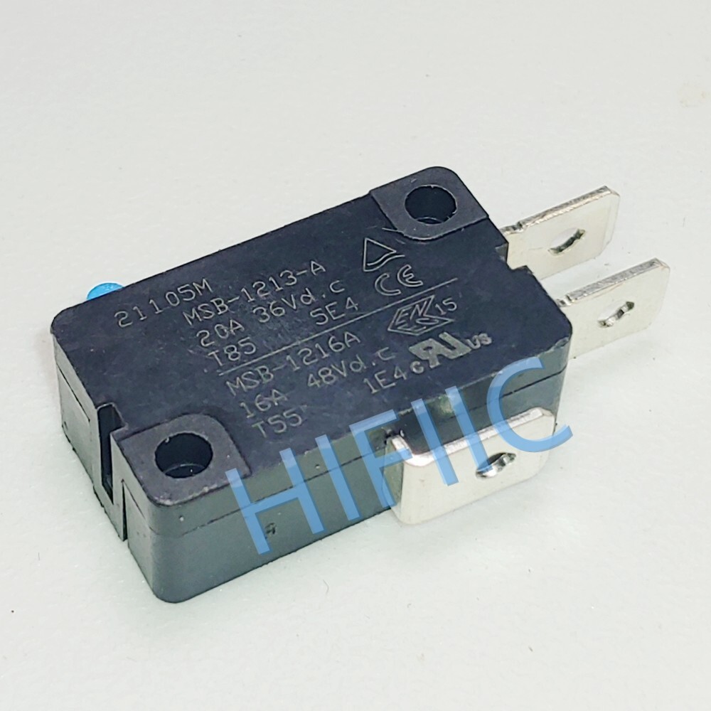 JIABEN MSB-1213-A / MSB-1216A Micro Limit Switch 3 pins 20A 36Vd.c