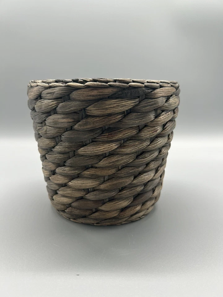 IKEA DRUVFLÄDER Übertopf Wasserhyazinthe/grau 12 cm