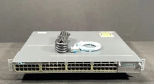 Cisco 3750X WS-C3750X-48P-S 48 Port PoE Gigabit Switch - Same Day Shipping