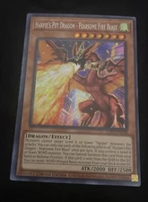  Harpie's Pet Dragon - Fearsome Fire Blast - LDS3-EN138 - Secret Rare Near Mint 