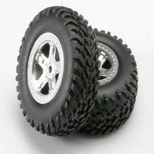 Traxxas 5973 Tires  Wheels Assembled Revo Slayer 2 