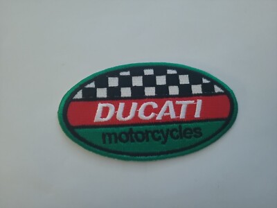 Ducati Race Tuning Racing Motorbike Sport Biker GT FX Motorcycle Cross Patch