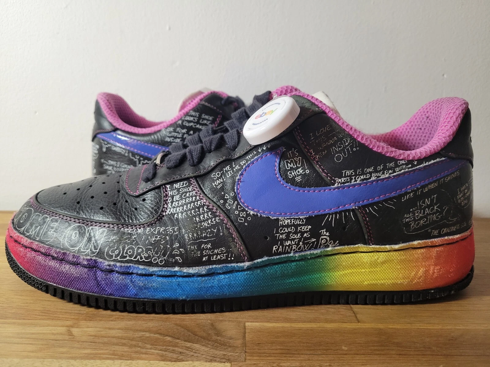 Nike Air Force 1 Low Busy P x Colette taille 12 1World 1 World One Supreme BusyP