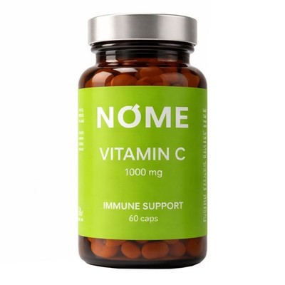 Nome Immun Support Vitamin C - 60 Kapseln Nahrungsergänzung