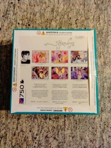 Kathleen Francour Flitterbyes Misty Hibiscus 750 Piece 23.5" x 15." Puzzle - NEW - Picture 2 of 6