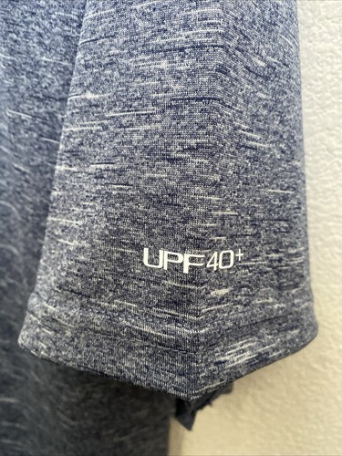 NEW Men's Nike Swim Dri-Fit Navy T-Shirt Sun Protection UPF40+ NWT $46 Large - Picture 9 of 9