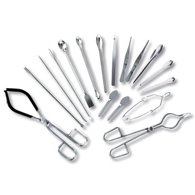 Scientific Lab Tools Pack for Basic Starter, Chemistry Set - Crucible Tongs L...