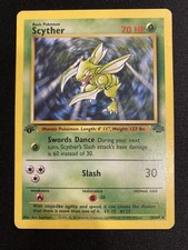 Scyther 26/64 1st Edition Jungle Regular Rare MP - Pokemon Card on eBay