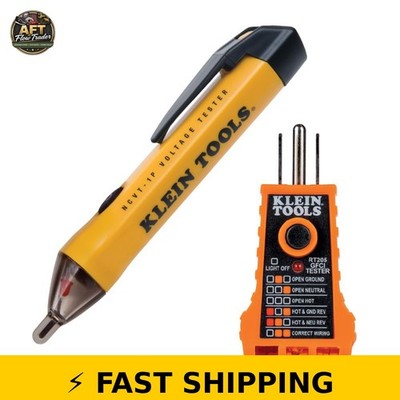 Klein Tools NCVT1PKIT Electrical Tester Kit, Non-Contact Voltage Tester