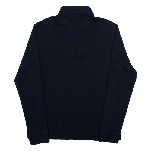 HUGO BOSS Mens Polo Shirt Blue Long Sleeve S - Picture 3 of 6