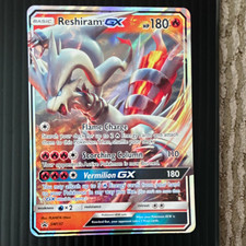 The Pokémon Company Reshiram GX SM137 Black Star Promo Holo English 2018 180 HP on eBay