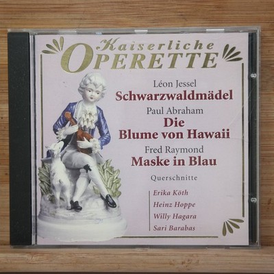 Kaiserliche Operette - Jessel Abraham Raymond CD 1995 Classic Operetta KO