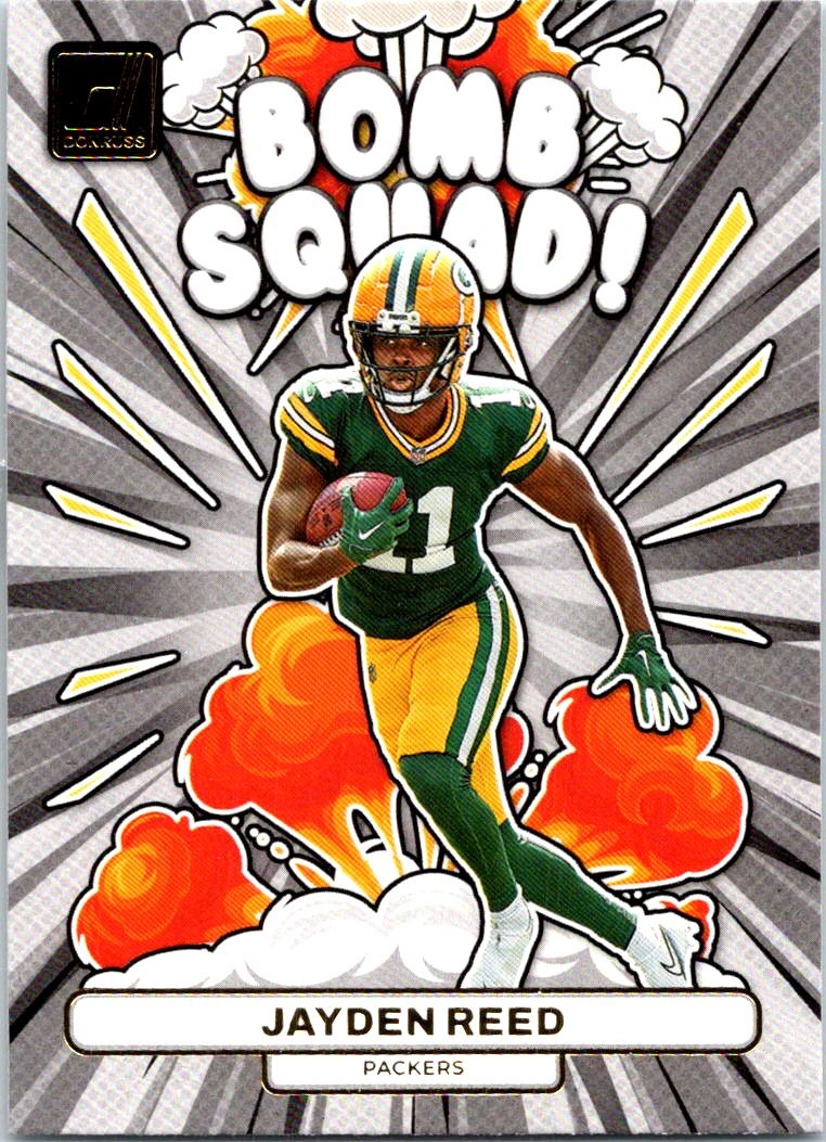 2023 Donruss #BS-15 Jayden Reed Bomb Squad