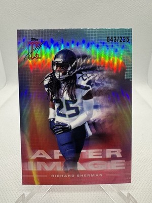 2024 Topps Signature Class - Richard Sherman After Image Teal /225 Seahawks
