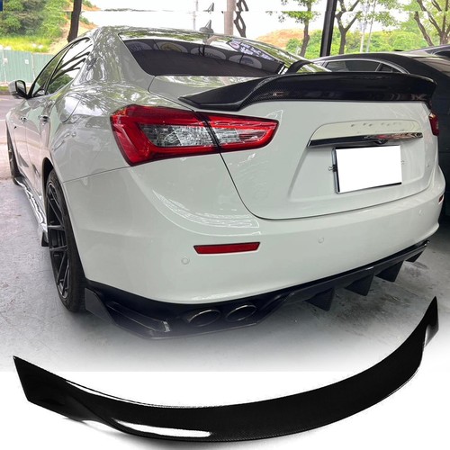 Maserati Ghibli 2014-2024 Rear Wing Black Photo - $190