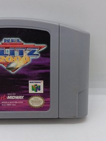 NFL Blitz 2000 Nintendo 64 N64 Working Authentic Game Cartridge 