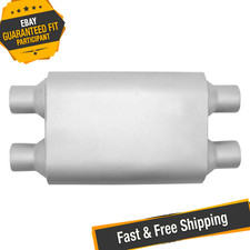 Ap Exhaust Vx4134 Xlerator Performance Oval Exhaust Muffler With 2.25 Inout