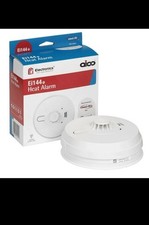 Heat Alarm Aico Ei144E, easy-fit, 9V alkaline battery back-up - Expiry 2034