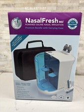 NasalFresh MD Nasal Irrigation System w/ Case Tested Complete Read