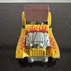 Vintage 1974 Hot Wheels Redline Sir Rodney Roadster Yellow w/Brown Top Hong Kong