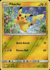 Pikachu Reverse Holo Common Hidden Fates 19/68 NM on eBay