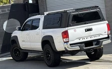 Metal Camper Shell Topper Canopy Bed Cap For 3rd Gen Tacoma 2016 To 2023