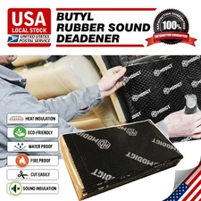Automotive Sound Deadener Audio Noise Insulation dampening Car Sound Mat Butyl.