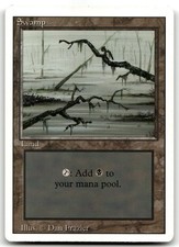 MTG Swamp (C) L Revised Edition 300 LP