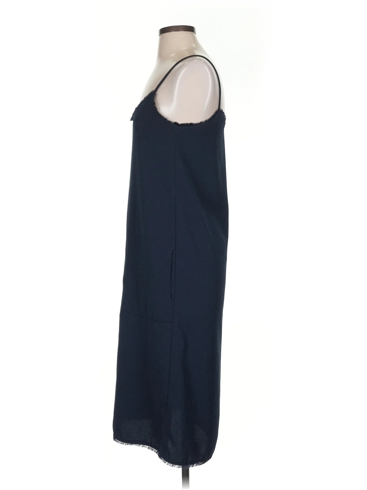 Mango Women Blue Casual Dress 2 thumbnail 4