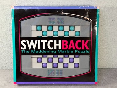 Switchback Marble Puzzle Binary Arts 1993 Complete w Box Brain Teaser