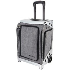 Zuca Artist Navigator Travel Grey Insert Bag and Frame Silver