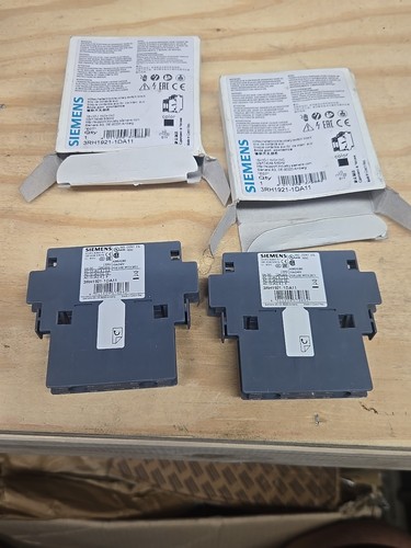 2-Nuevo 1PC Siemens 3RH1921-1DA11 Bloque de Contacto Auxiliar 2 Nuevo En Caja - Imagen 5 de 5