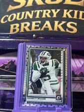 2025 Panini Donruss Optic Garrett Wilson Blue Stars #95